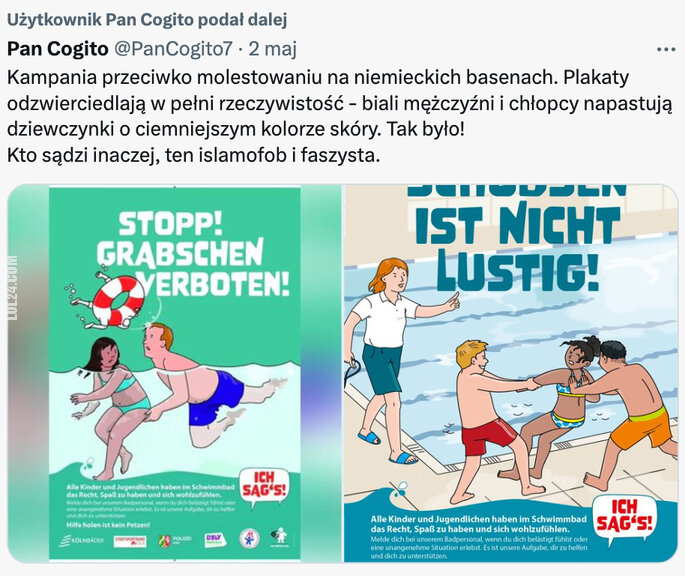 ciekawostka : Kampania przeciwko molestowaniu na niemieckich basenach