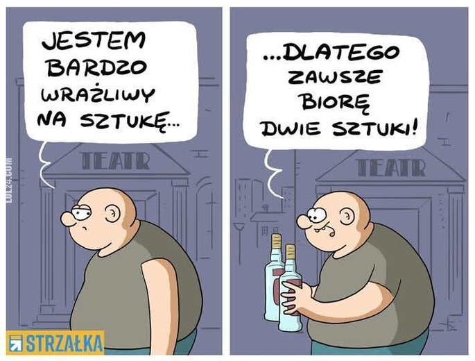 satyra : Wrażliwość na sztukę...