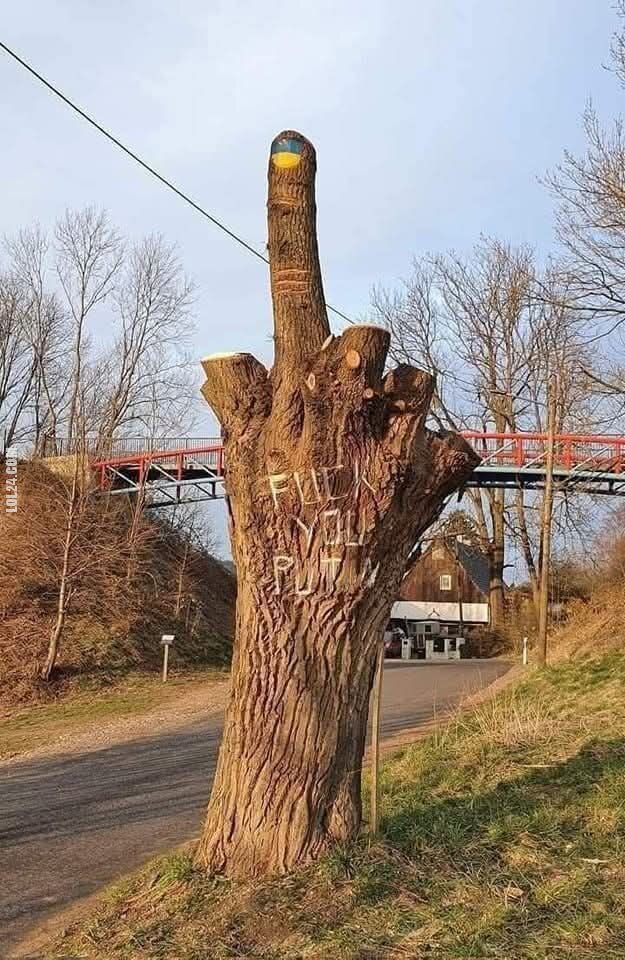 rzeźba, figurka : "Fuck you Putin"