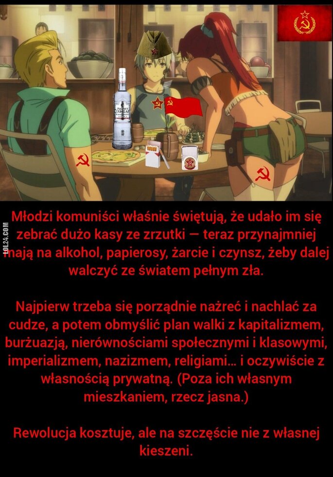 MEM : Po co pracować, jak można zrzutki robić i epatować komunizmem!