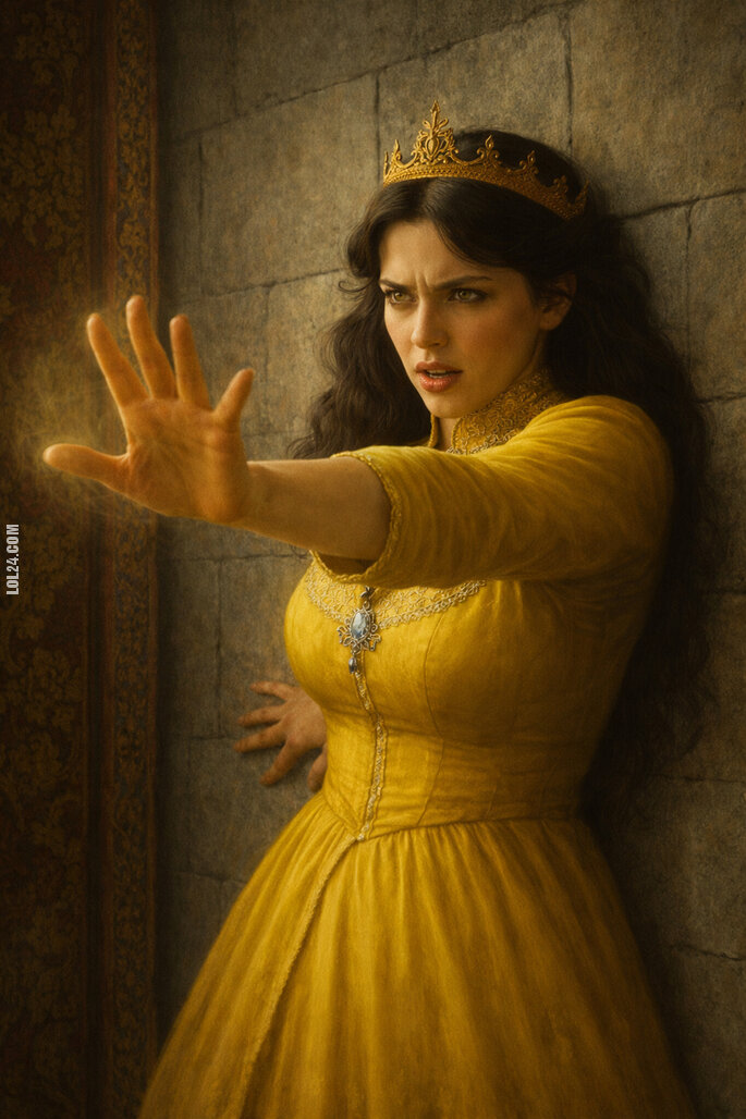 inne : Ilustracja nr 6 do dziesiątej części opowiadania o królewnie.