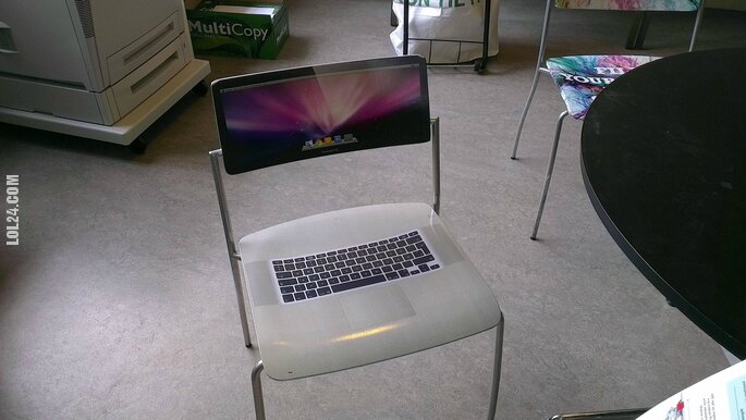 technologia : Krzesło od apple