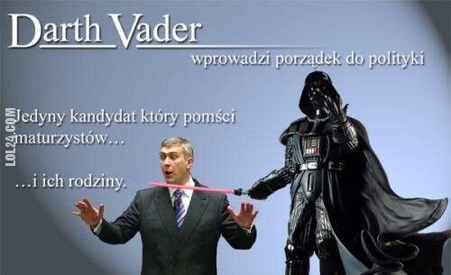 polityka : Darh Vader