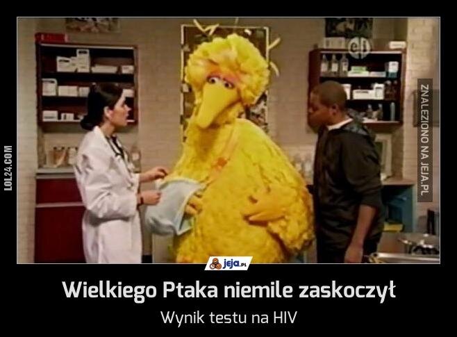 MEM : Wielki ptak z Ulicy Sezamkowej