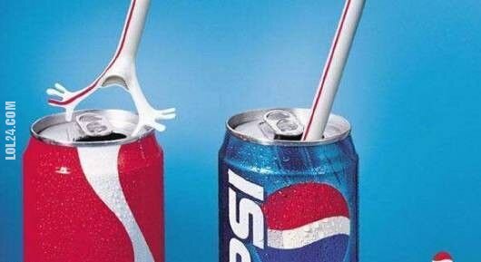 napis, reklama : Pepsi