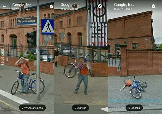 inne : Gościu z Poznania trolluje Google Street
