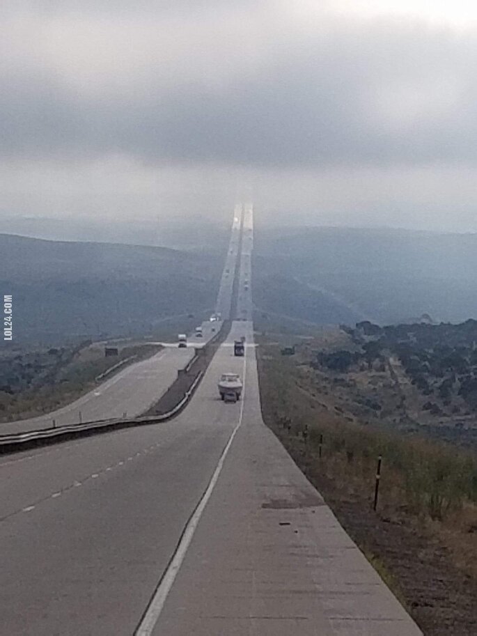 WOW : Autostrada I-80 w Wyoming