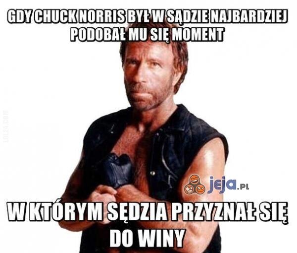 MEM : Chuck Norris w sądzie