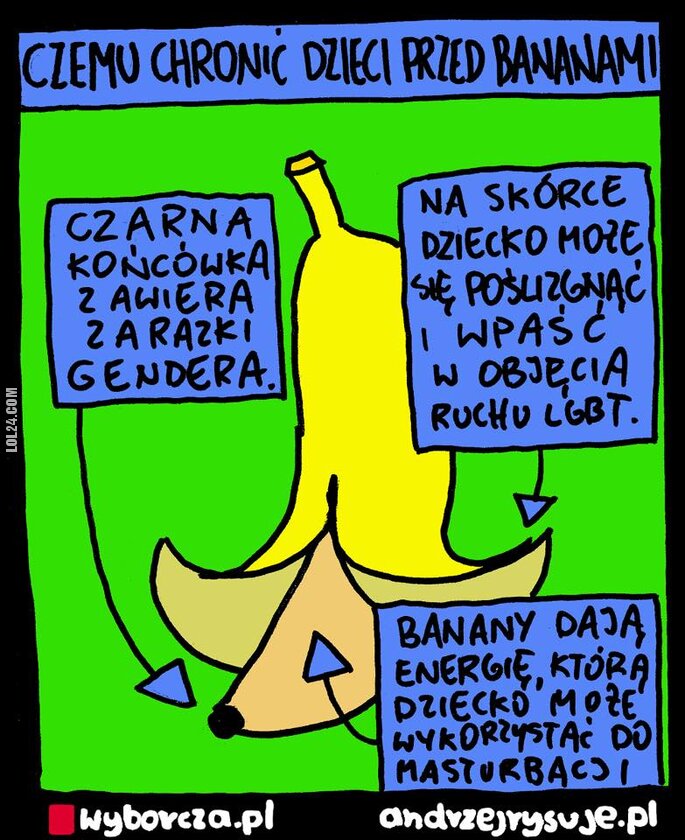 satyra : Afera bananowa