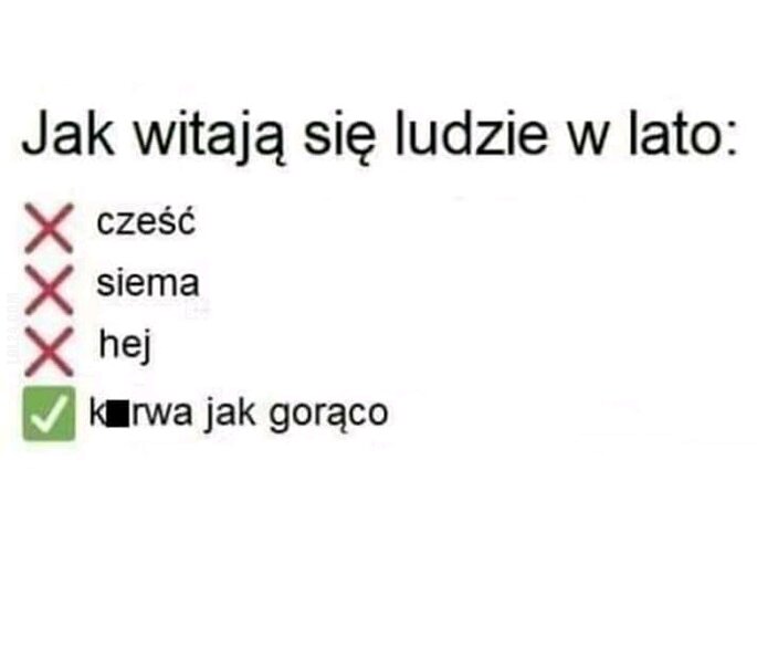 MEM : Przywitanie w lato