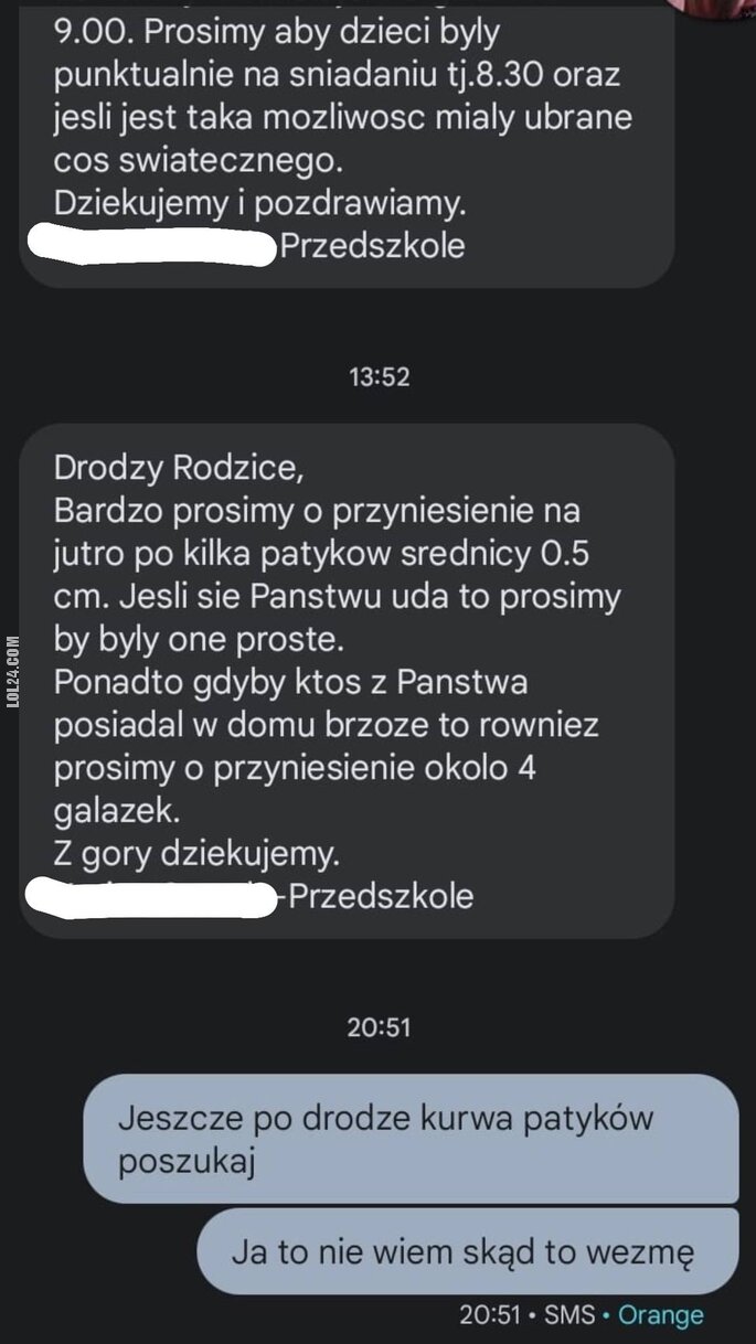 FAIL : KIedy chciałaś wysłać SMS do męża