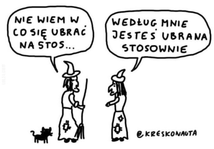 komiczne : Ubiór na stos