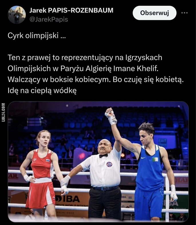 WTF : Te Igrzyska Olimpijskie to kpina!