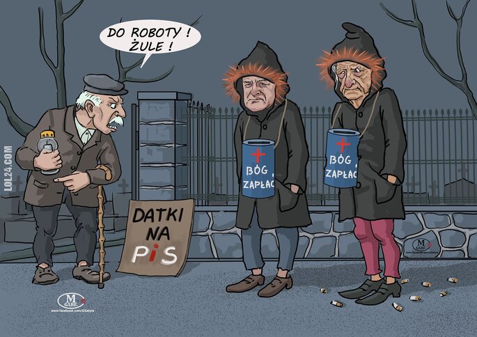 satyra : Datki na PiS