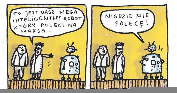 satyra : Inteligetny robot