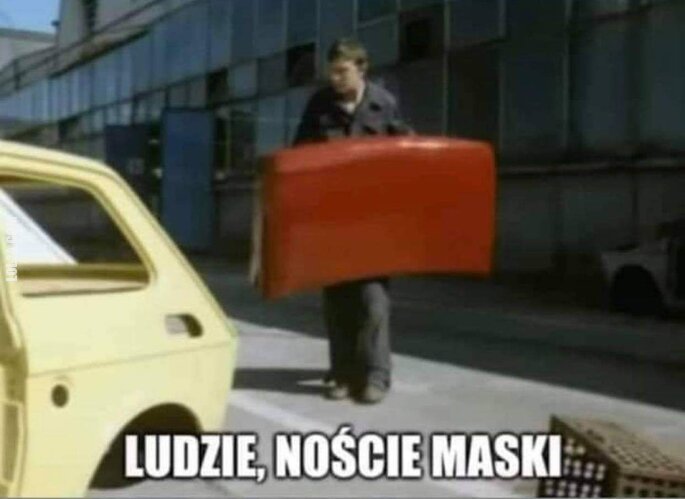 MEM : Ludzie, noście maski