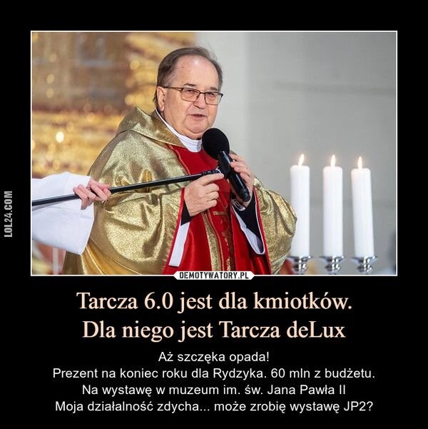 OMG : Tarcza 6.0 jest dla kmiotków.Dla niego jest Tarcza deLux