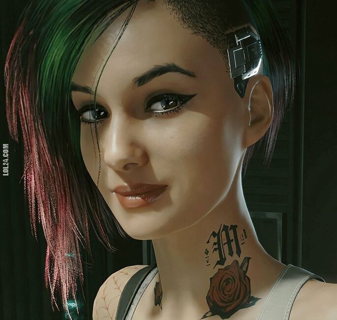 urocza, słodka : Judy Alvares Cyberpunk2077