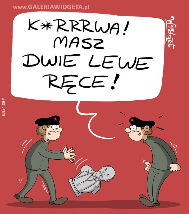 komiczne : Lewe ręce