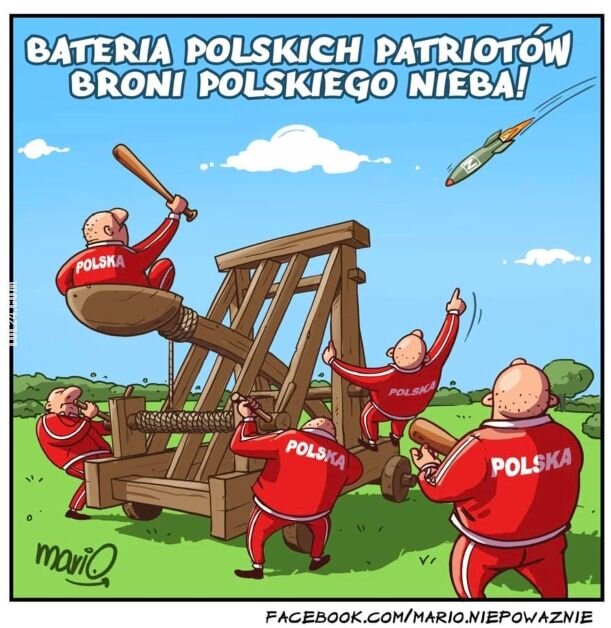 rysunek : Bateria patriotów