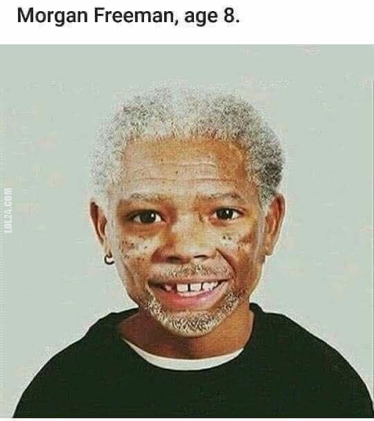 MEM : Morgan Freeman w wieku 8 lat