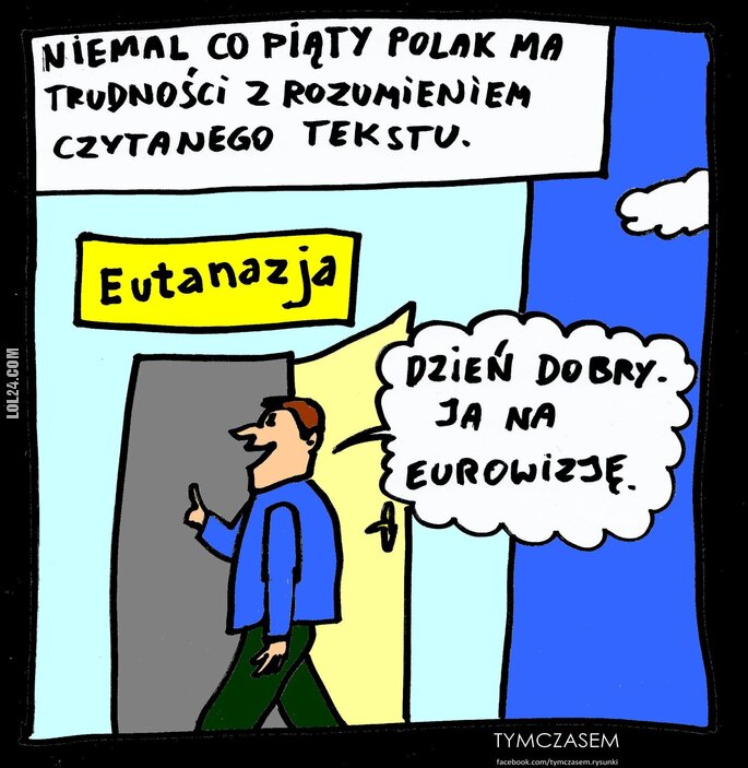 satyra : Rozumienie czytanego tekstu