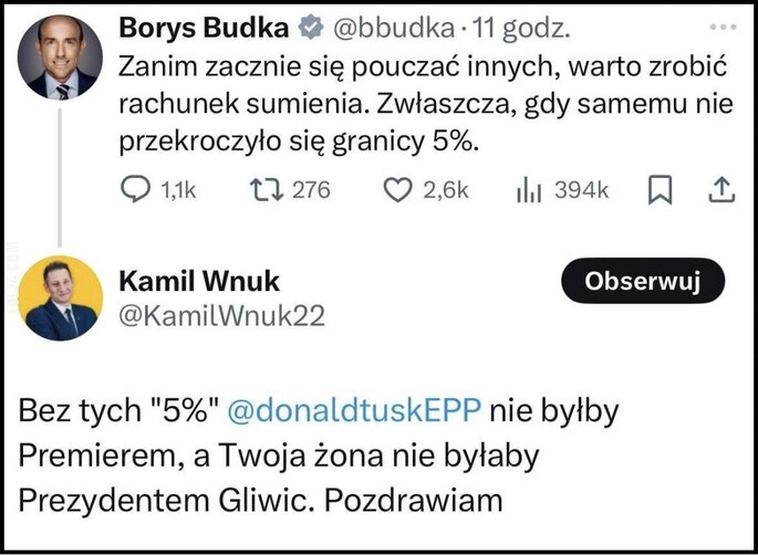 polityka : Ładne kwiatki wychodzą. Koalicja się rozpada?