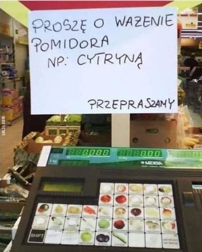 napis, reklama : Trzeba sobie jakoś radzić...