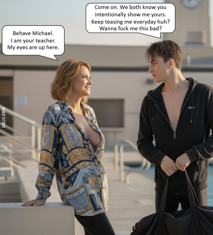 kobieta : Oczy mam wyżej...