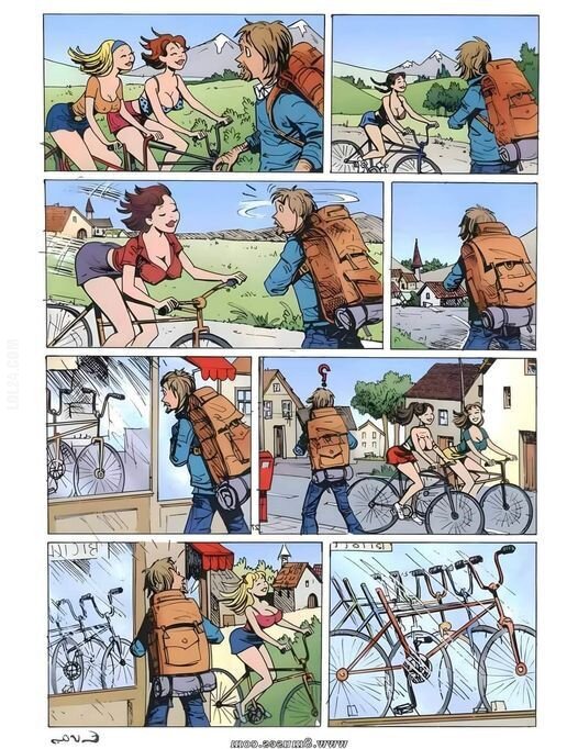 rysunek : Wypożyczalnia rozkosznych rowerów