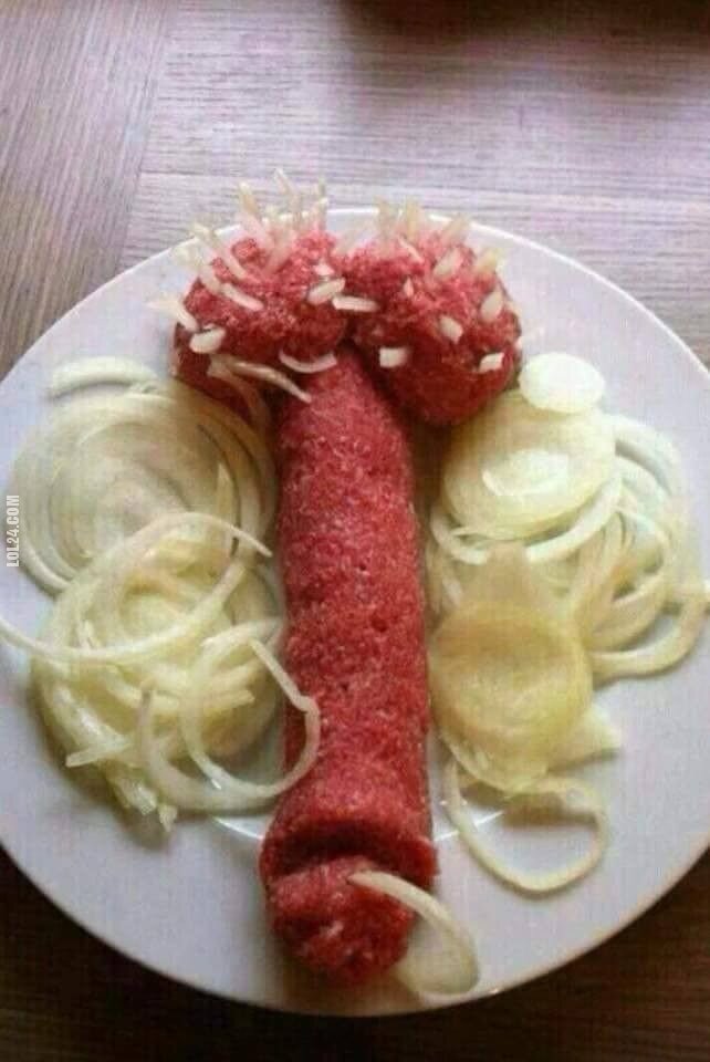 złudzenie : Jak to było? Głodnemu tatar na myśli?