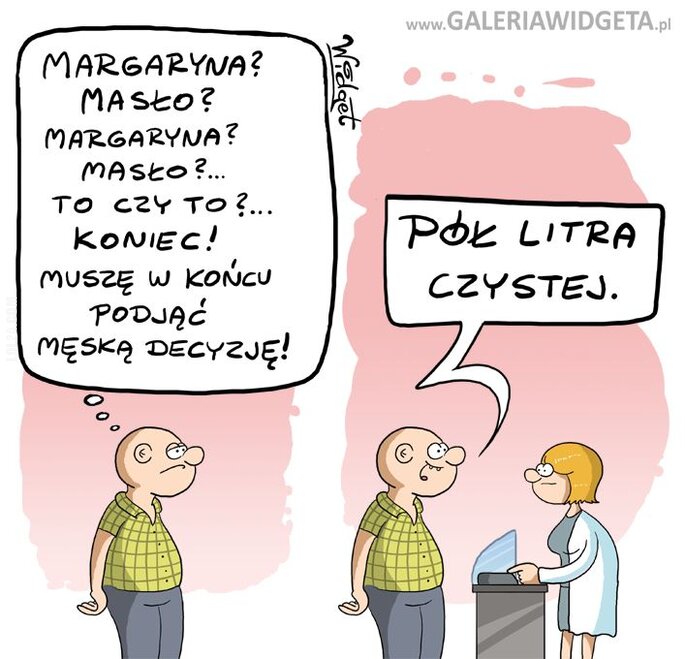 komiczne : Męska decyzja