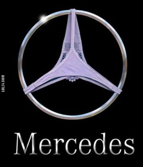 napis, reklama : Mercedes