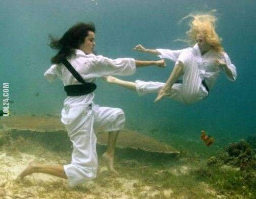 kobieta : podwodne karate