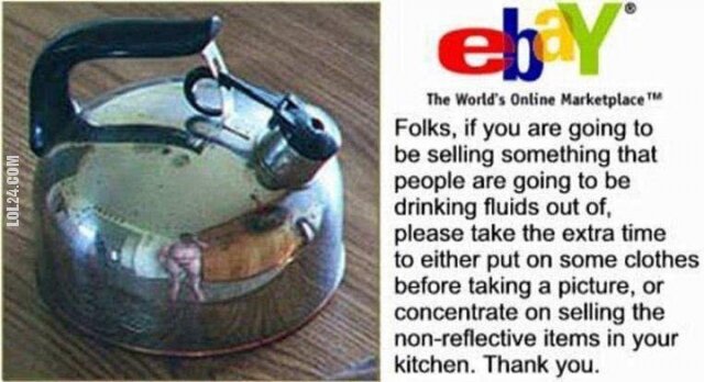 FAIL : Czajnik na eBay'u