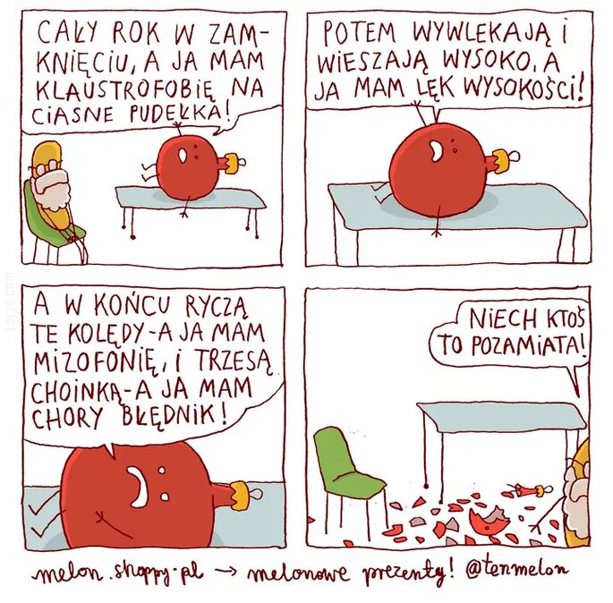 komiczne : Wyznania bombki... :-)