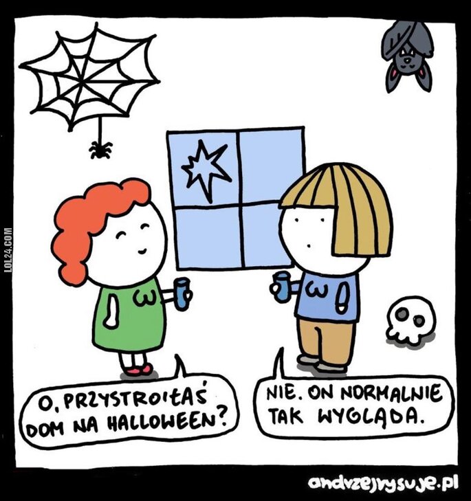 MEM : Przystrajanie domu na halloween