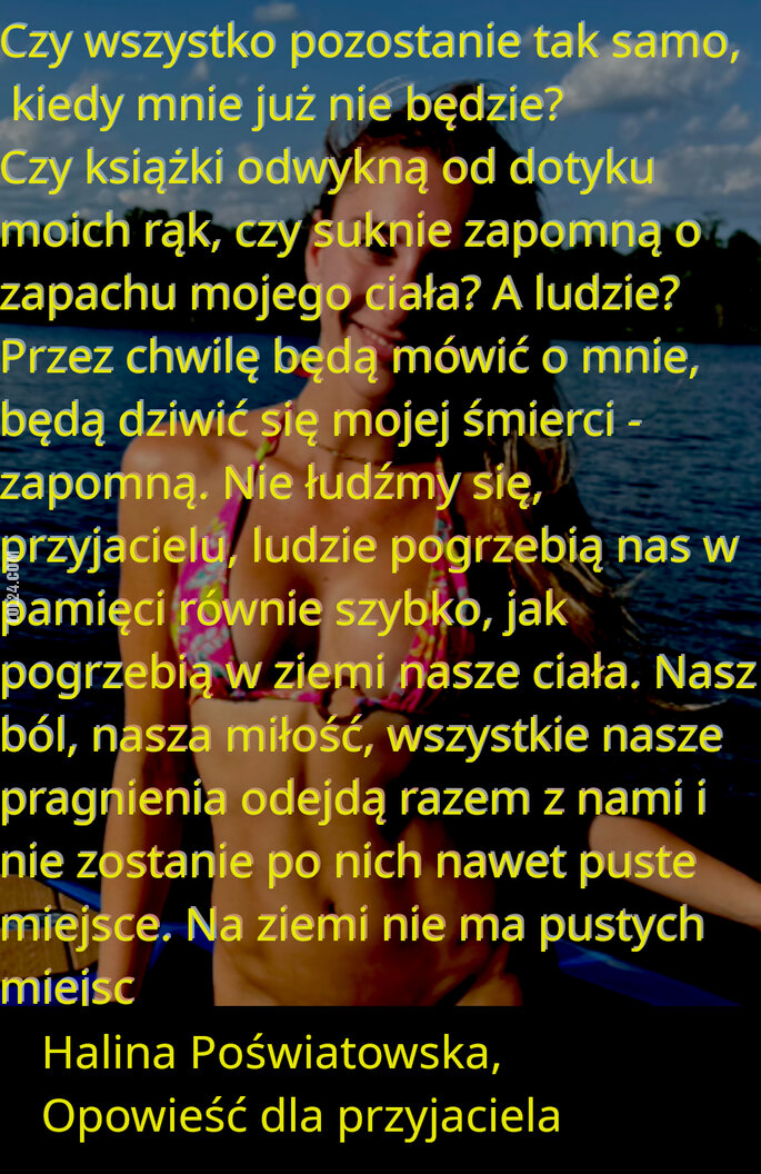 kobieta : Co pozostanie?