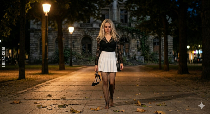 kobieta : Powrót nocą
