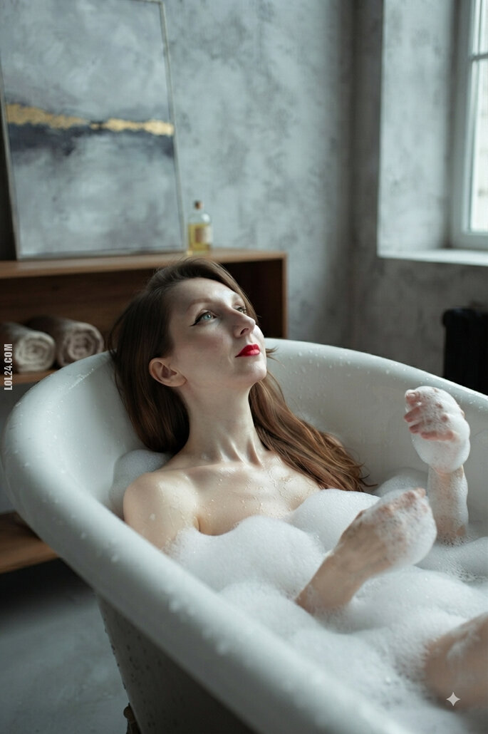 seksowna : Ślicznotka w wannie.8