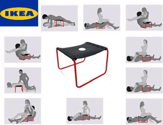 napis, reklama : Ikea