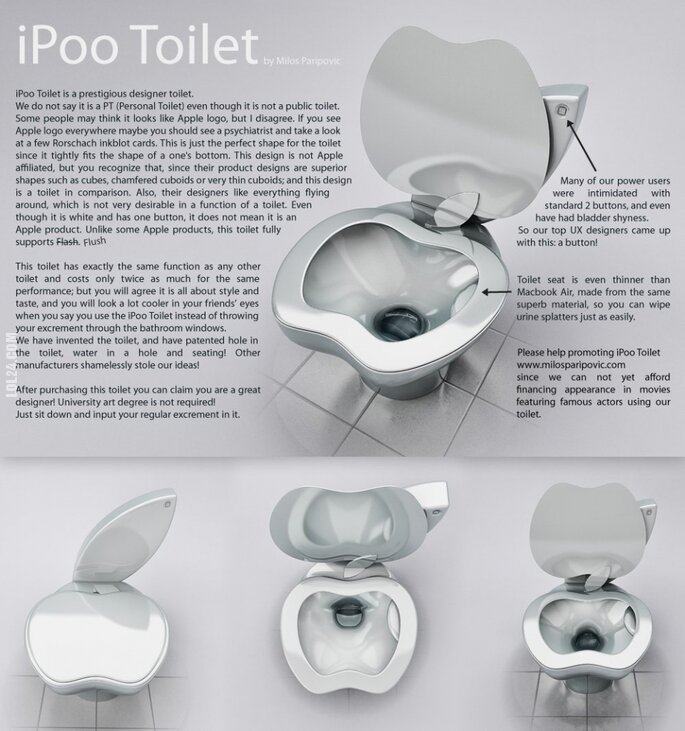 technologia : iPoo Toilet