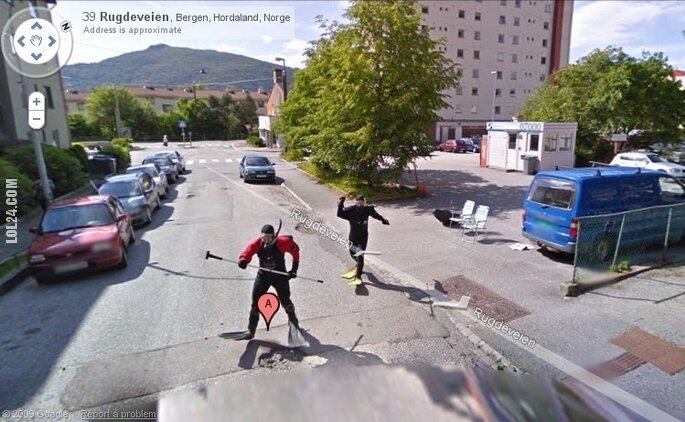 FAIL : Nurkowie z Google Maps