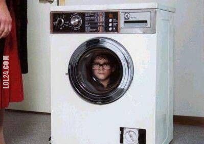 dzieciak : w pralce