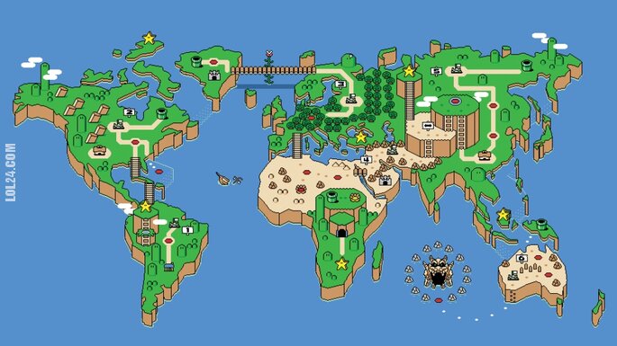 rysunek : Świat Mario