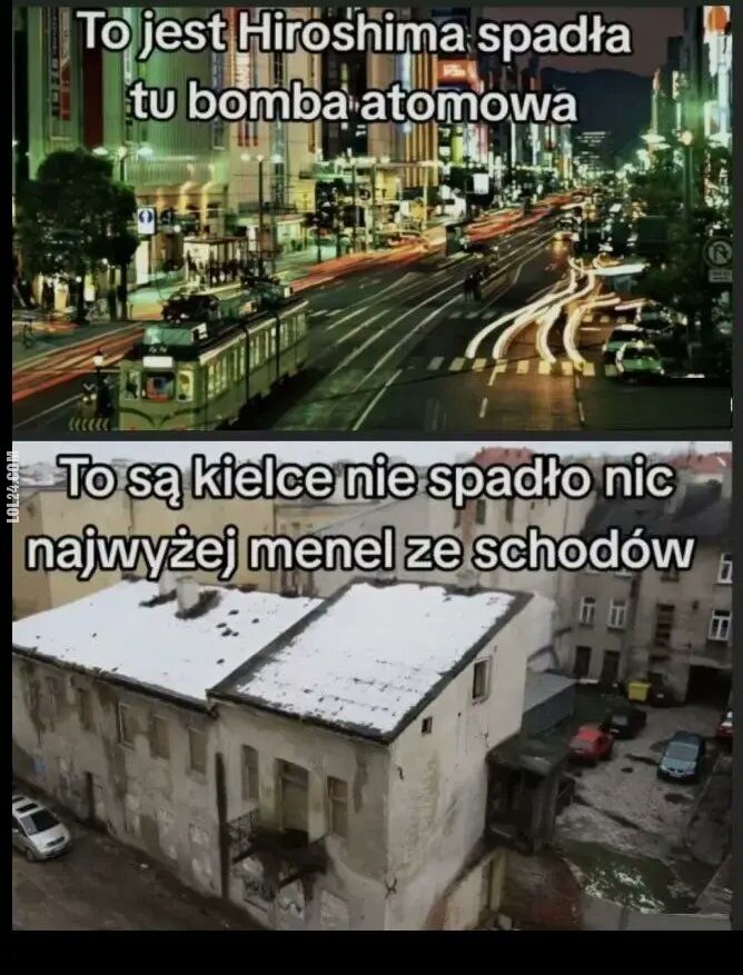 MEM : Co spadło w Kielcach?