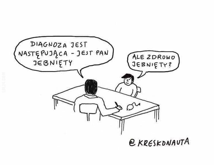 satyra : Diagnoza jest następująca