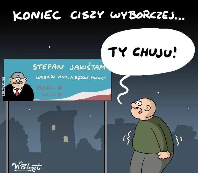 satyra : Koniec ciszy wyborczej