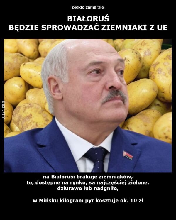 MEM : Brakuje ziemniaków na Białorusi 😆