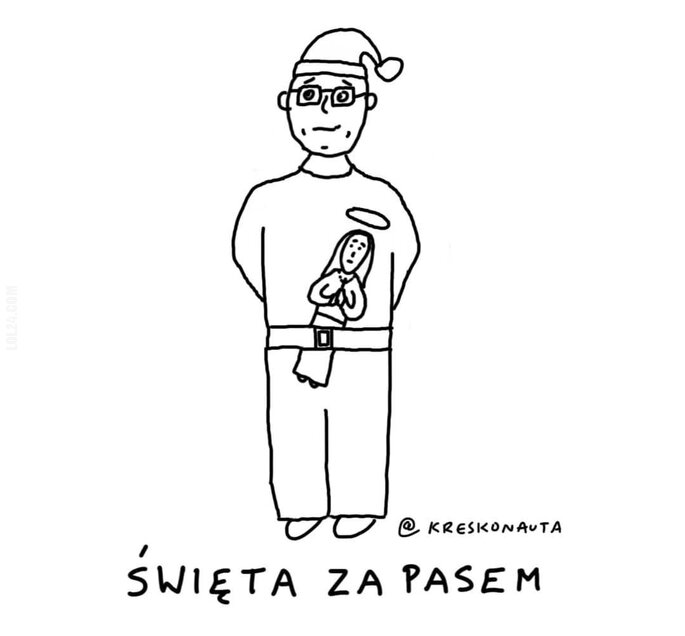 satyra : Święta za pasem